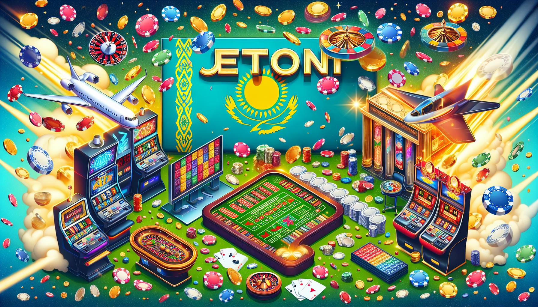 Главная страница онлайн казино JetTon